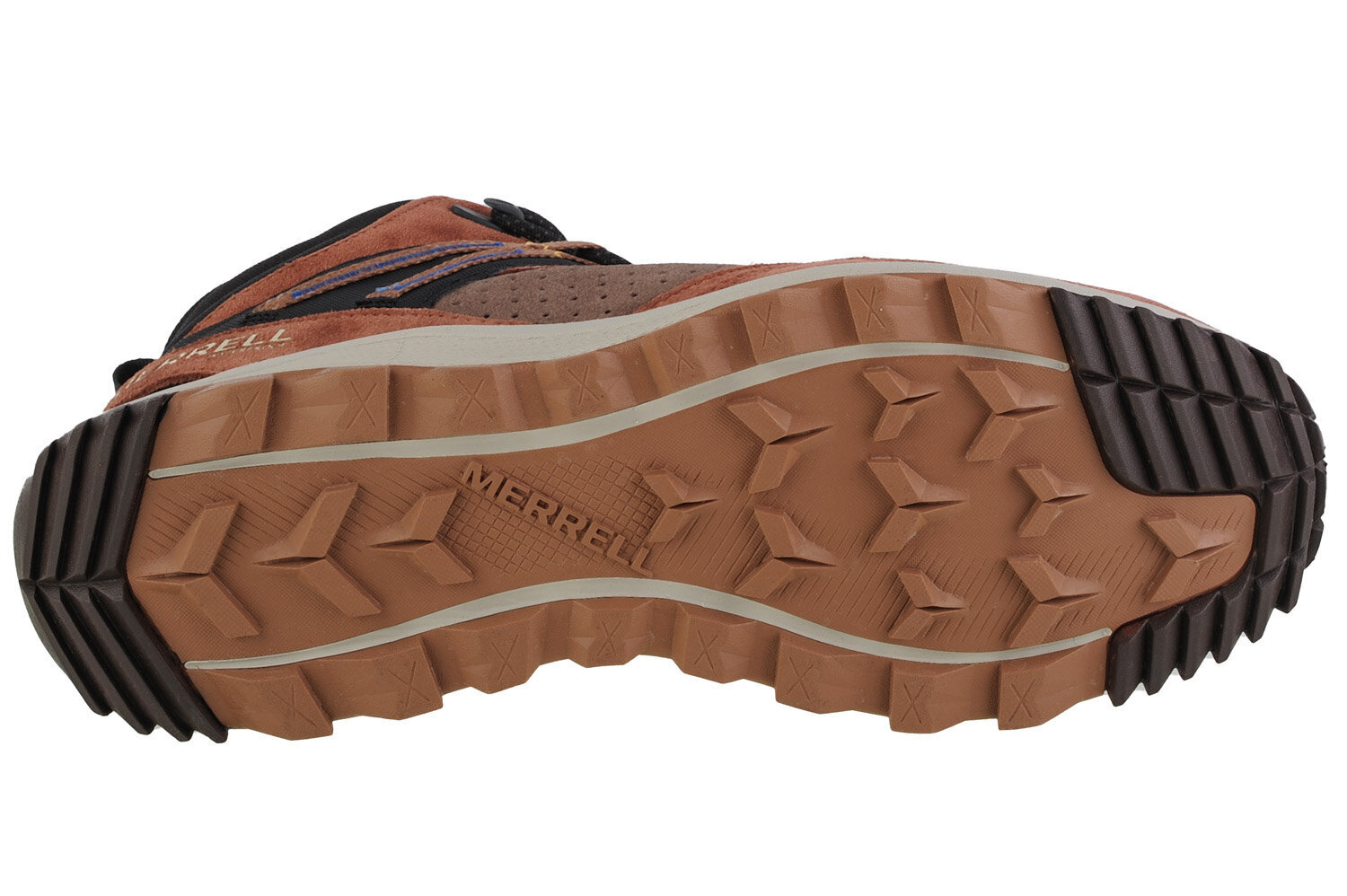 Merrell Wildwood Sneaker Mid WP, Meeste talvesaapad, Pruun hind ja info | Spordi- ja vabaajajalatsid meestele | kaup24.ee