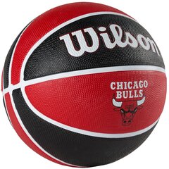 Wilson NBA Team Chicago Bulls Ball, unisex basketball balls , Punane hind ja info | Wilson Korvpall | kaup24.ee