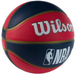 Wilson NBA Team New Orleans Pelicans Ball, unisex basketball balls , Punane цена и информация | Баскетбольные мячи | kaup24.ee