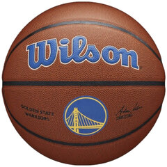 Wilson Team Alliance Golden State Warriors Ball, unisex basketball balls , коричневый цена и информация | Баскетбольные мячи | kaup24.ee