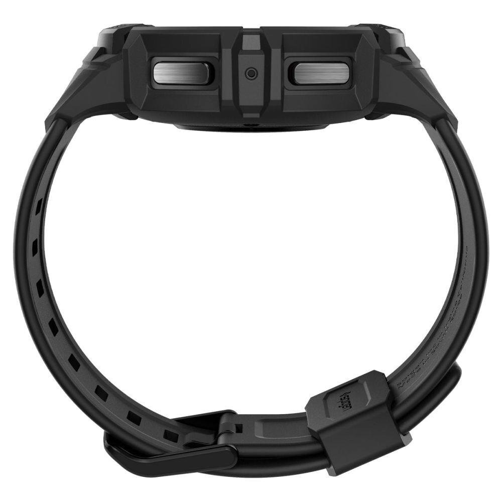 Spigen Rugged Armor & Pro & Galaxy Watch 5 Prp (45 mm) Black цена и информация | Nutikellade ja nutivõrude tarvikud | kaup24.ee