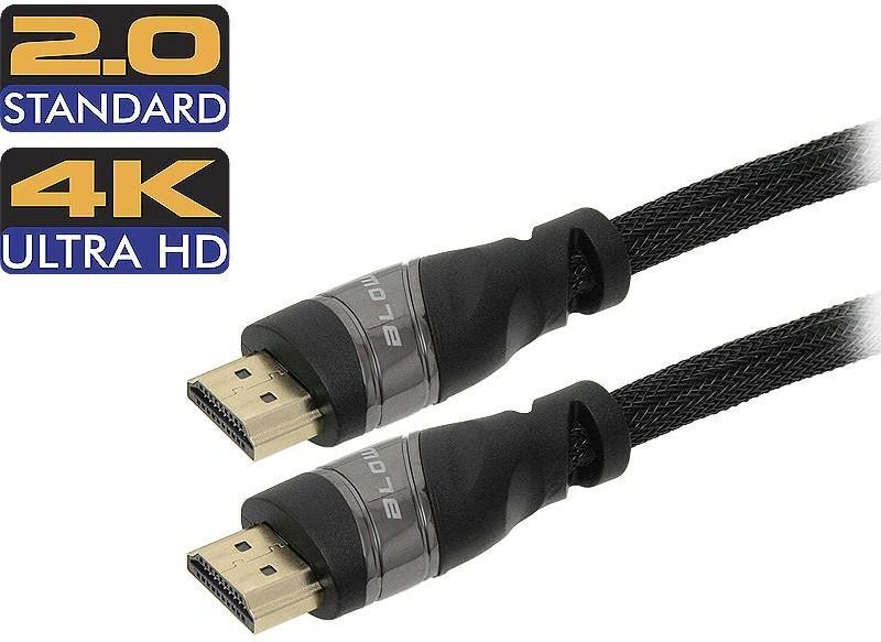 Blow 92-641, HDMI, 3 m цена и информация | Kaablid ja juhtmed | kaup24.ee