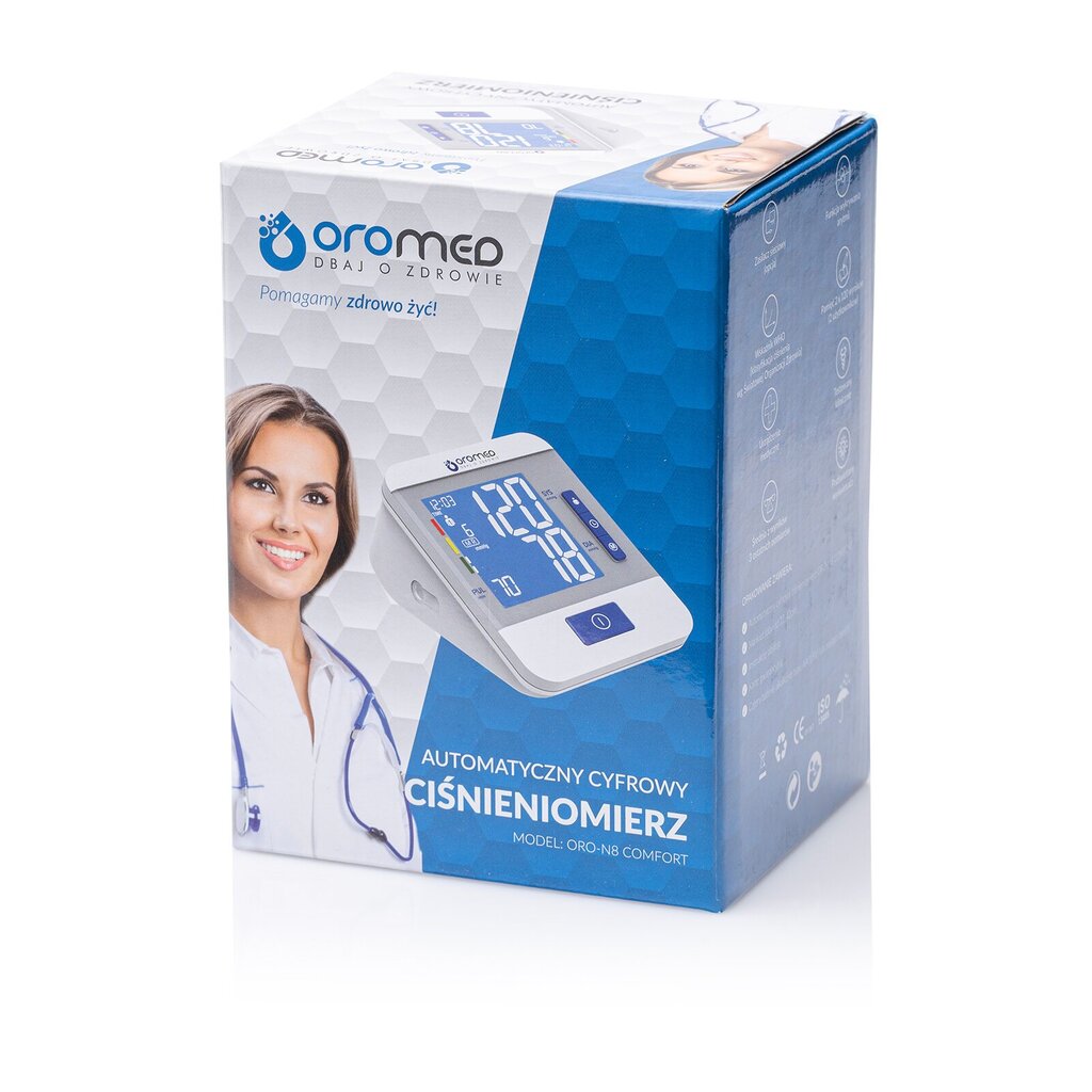 Oromed ORO-N8 Comfort цена и информация | Vererõhuaparaadid | kaup24.ee