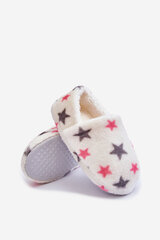 Laste isoleeritud sussid Stars White Meyra 23427-137 цена и информация | Детские тапочки, домашняя обувь | kaup24.ee