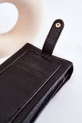 Väike rahakott ornamentiga Must Neliss hind ja info | Naiste rahakotid | kaup24.ee