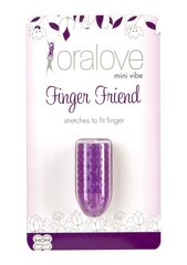 Мини вибратор Oralove Finger Friend, фиолетовый цена и информация | Вибраторы | kaup24.ee