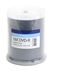 DVD Traxdata DVD-R 4,7 ГБ 100 шт. цена и информация | Виниловые пластинки, CD, DVD | kaup24.ee
