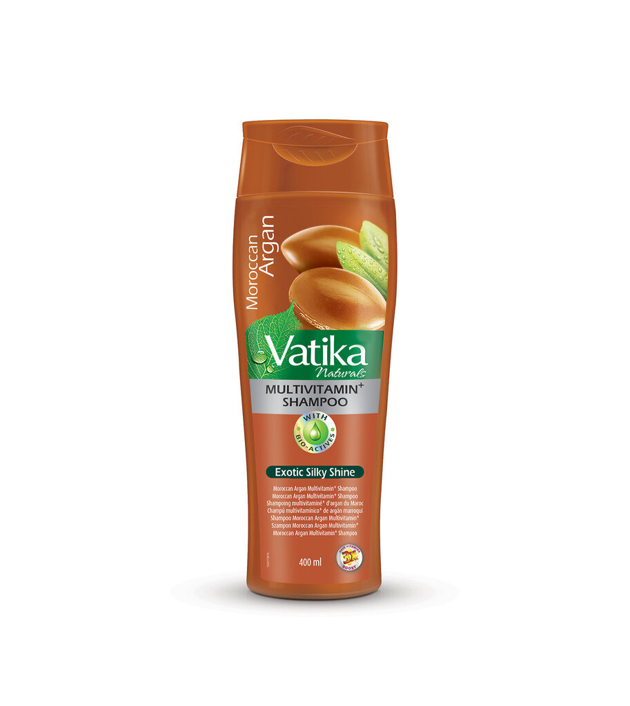 Šampoon Dabur Vatika MutiVit Argan, 400 ml hind ja info | Šampoonid | kaup24.ee