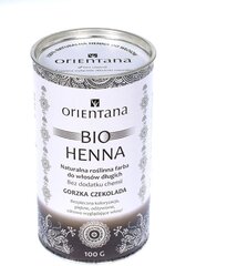 Juuksevärv Orientana Bio Henna Bitter Chocolate, 100 g цена и информация | Краска для волос | kaup24.ee