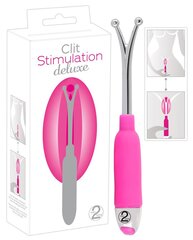 Клиторальный стимулятор “Clit Stimulation deluxe” You2Toys, розовый/серебристый цена и информация | Вибраторы | kaup24.ee