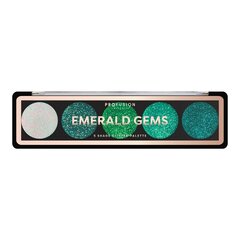 Lauvärvipalett Profusion Emerald Gems hind ja info | Ripsmetušid, lauvärvid, silmapliiatsid, seerumid | kaup24.ee
