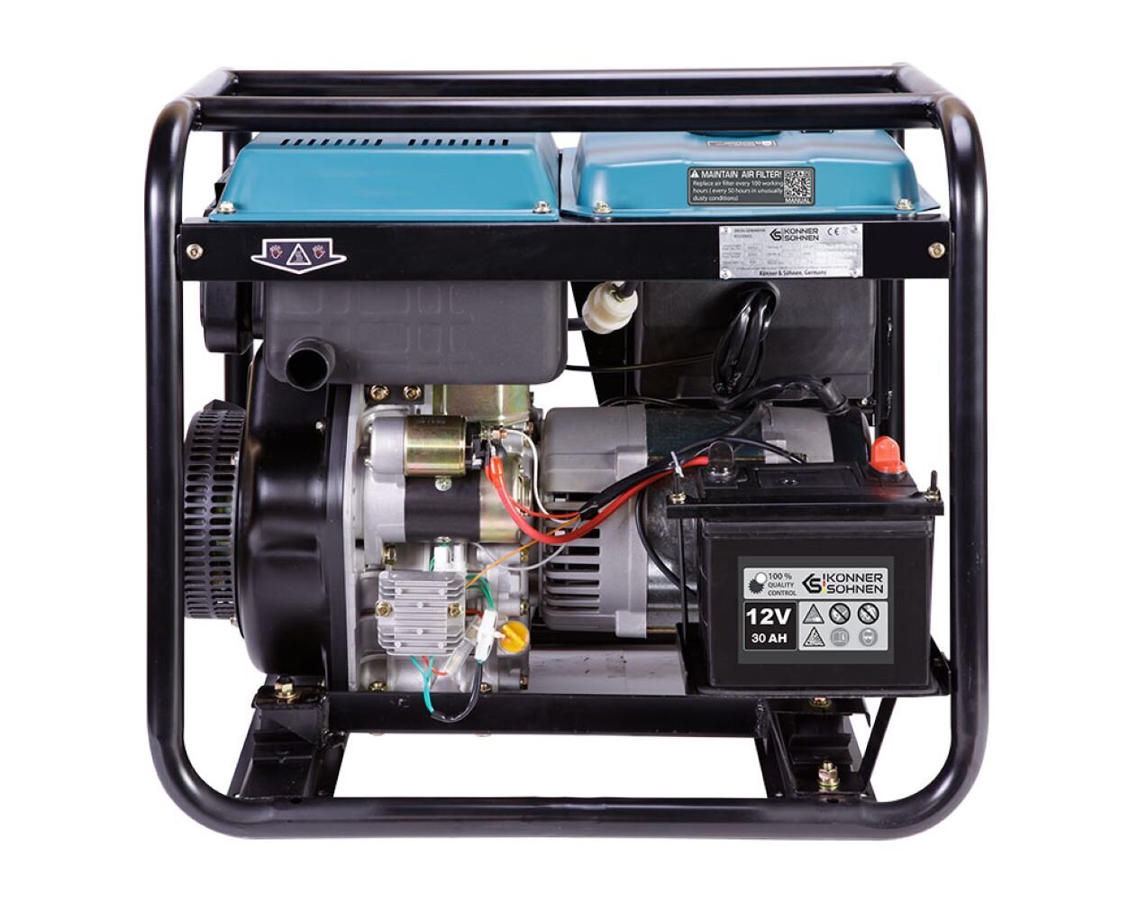 Diiselgeneraator KS 6100HDE (Euro V) hind ja info | Generaatorid | kaup24.ee