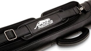 Predator Sport Black Pool Cue Case – 2 põhja x 4 võlli цена и информация | Бильярд | kaup24.ee