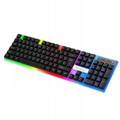 Keyboard LED цена и информация | Клавиатура с игровой мышью 3GO COMBODRILEW2 USB ES | kaup24.ee
