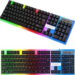 Keyboard LED цена и информация | Клавиатура с игровой мышью 3GO COMBODRILEW2 USB ES | kaup24.ee