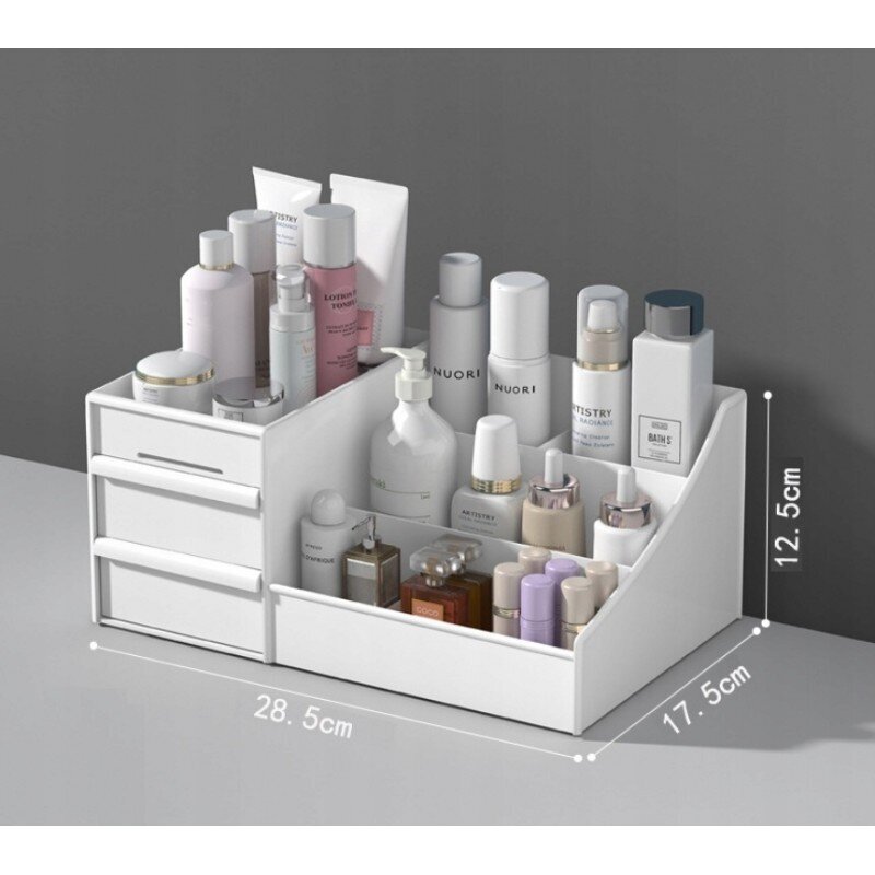 Kosmeetikakarp riiulitega, korraldaja цена и информация | Meigikotid, lauapeeglid | kaup24.ee