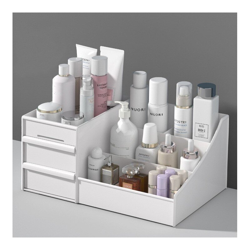 Kosmeetikakarp riiulitega, korraldaja hind ja info | Meigikotid, lauapeeglid | kaup24.ee