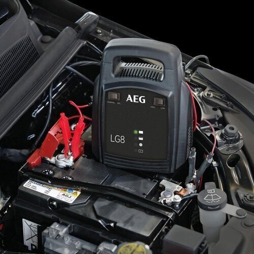 Automaatne laadija AEG LG8 12V 8A, 10273 цена и информация | Auto akulaadijad | kaup24.ee