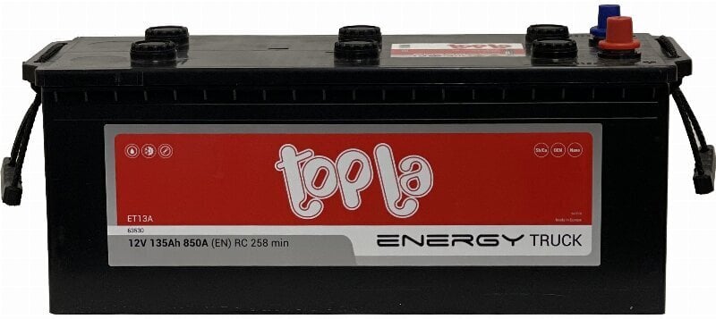 Aku Topla Energy Truck ET13A 135Ah 850A цена и информация | Akud | kaup24.ee