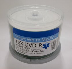 DVD Ritek DVD-R, 50 шт. цена и информация | Виниловые пластинки, CD, DVD | kaup24.ee