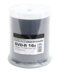 DVD Ritek DVD-R 4,7 ГБ, 100 шт. цена и информация | Виниловые пластинки, CD, DVD | kaup24.ee