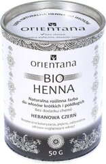 Краска для волос Orientana Bio Henna Ebony Black, 50 г цена и информация | Краска для волос | kaup24.ee