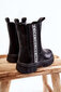 Laste soojendusega kingad, must Kimmy 21924-69 hind ja info | Laste saapad | kaup24.ee