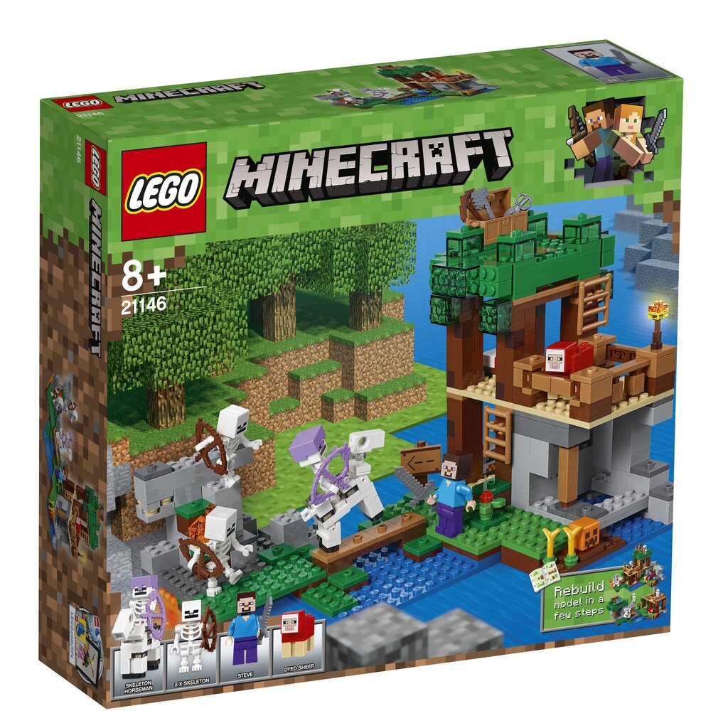 21146 LEGO® Minecrafti Skeleti rünnak hind ja info | Klotsid ja konstruktorid | kaup24.ee