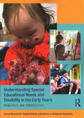 Understanding Special Educational Needs and Disability in the Early Years: Principles and Perspectives hind ja info | Ühiskonnateemalised raamatud | kaup24.ee