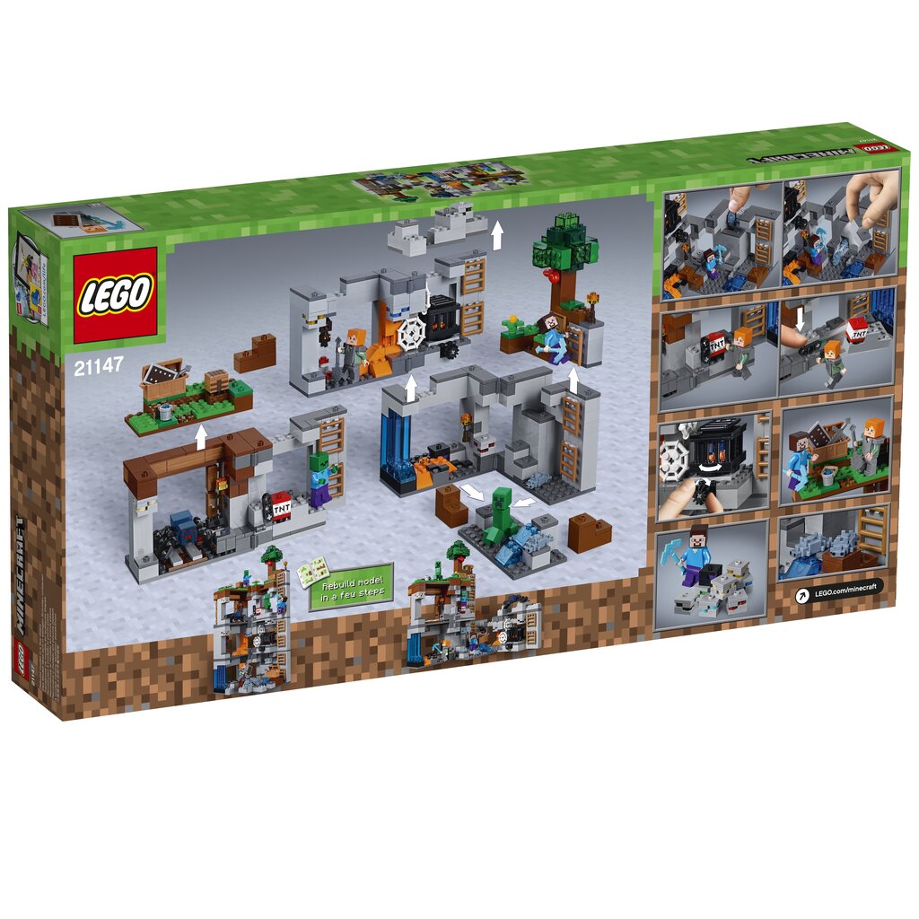 21147 LEGO® Minecraft Aluspõhja seiklus цена и информация | Klotsid ja konstruktorid | kaup24.ee