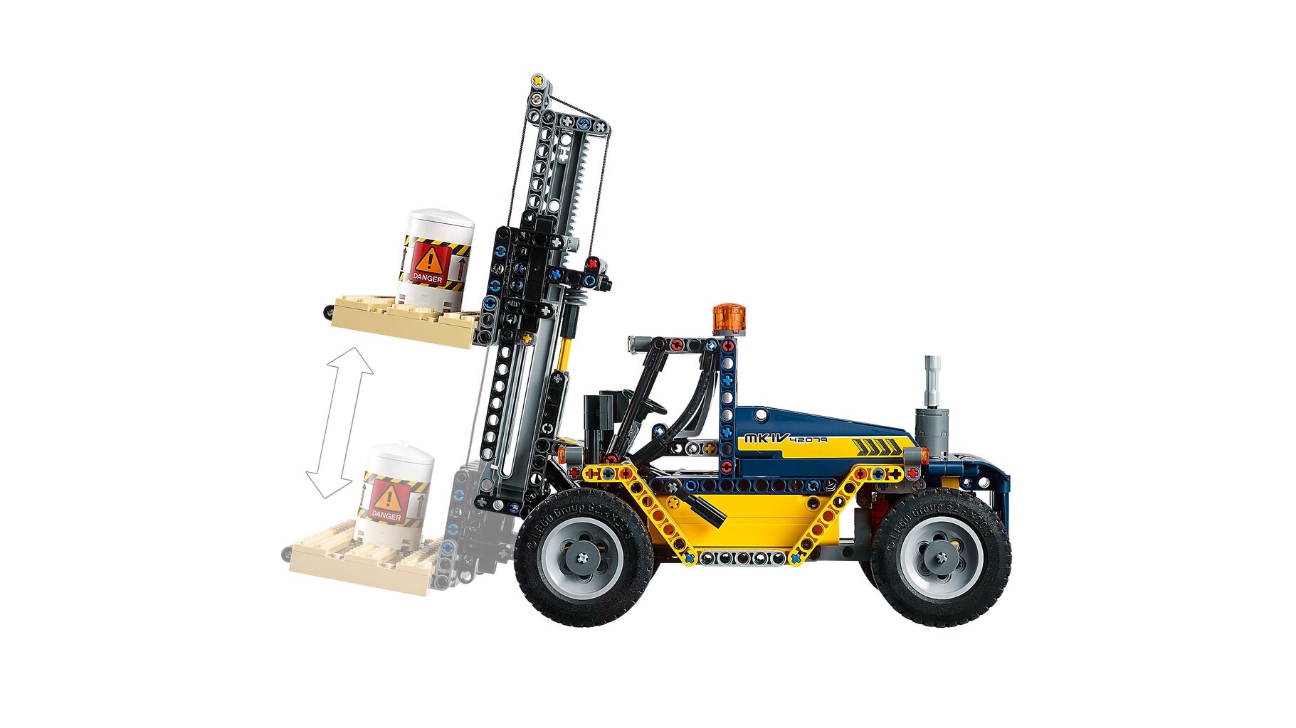 42079 LEGO® Technic Raskeveokite kahveltõstuk hind ja info | Klotsid ja konstruktorid | kaup24.ee