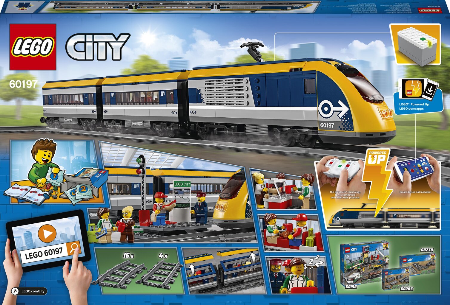 60197 LEGO® City Reisirong hind ja info | Klotsid ja konstruktorid | kaup24.ee