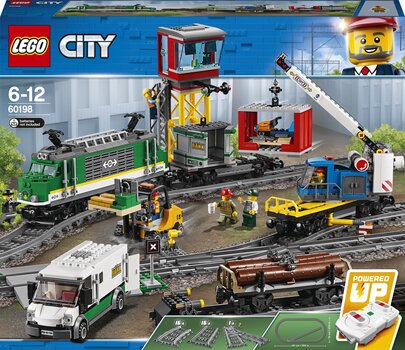 60198 LEGO® City Товарный поезд цена и информация | Конструкторы и кубики | kaup24.ee