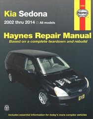 Kia Sedona (02 -14): 2002-14 hind ja info | Reisiraamatud, reisijuhid | kaup24.ee