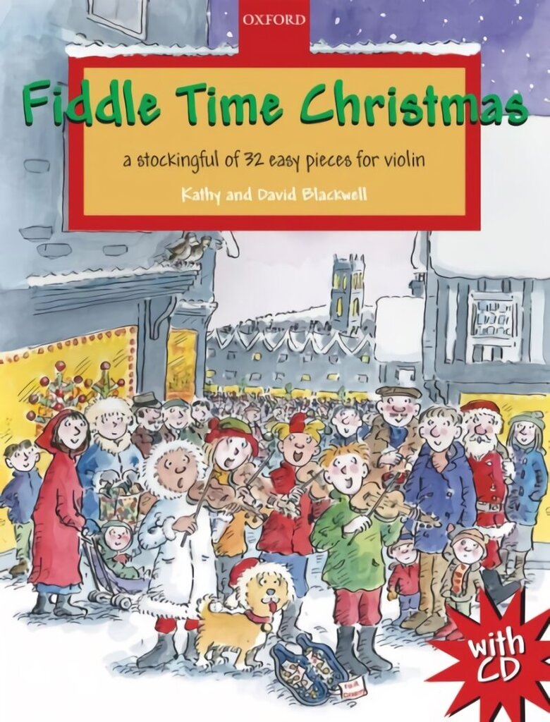 Fiddle Time Christmas plus CD: A stockingful of 32 easy pieces for violin цена и информация | Kunstiraamatud | kaup24.ee