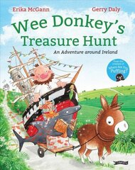 Wee Donkey's Treasure Hunt: An adventure around Ireland hind ja info | Väikelaste raamatud | kaup24.ee