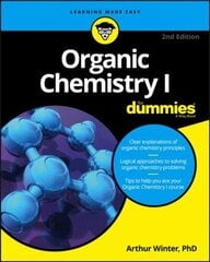 Organic Chemistry I For Dummies, 2nd Edition 2nd Edition hind ja info | Laste õpikud | kaup24.ee