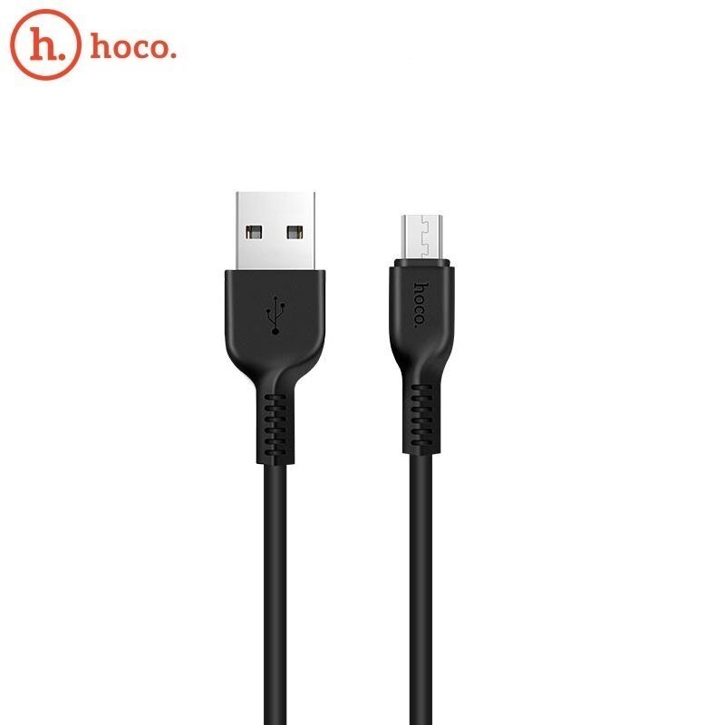 Kaabel USB -> Micro USB Hoco X20 3.0 m, Laadimisjuhe USB 2.0 Micro usb, must цена и информация | Mobiiltelefonide kaablid | kaup24.ee