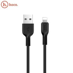 Кабель для зарядки и передачи данных HOCO Flash для iPhone Lightning 8-pin X20 3 метра, черный цена и информация | Кабели для телефонов | kaup24.ee