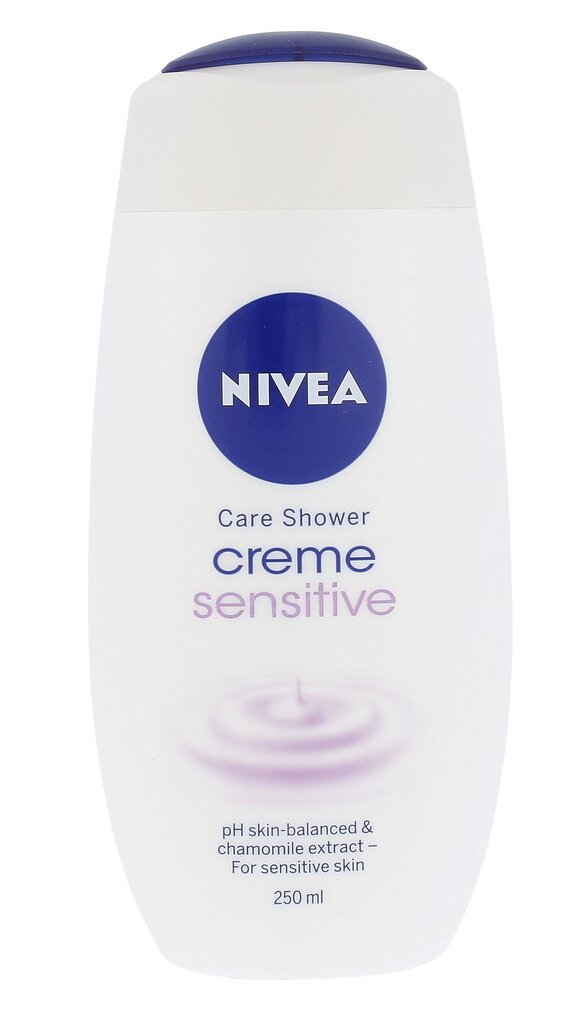 Dušigeel Nivea Creme Sensitive 250 ml цена и информация | Dušigeelid, õlid | kaup24.ee