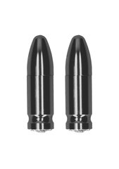 Magnetilised nibuklambrid Diamond Bullet, hall hind ja info | BDSM ja fetish | kaup24.ee