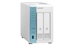 NAS STORAGE TOWER 2BAY/NO HDD TS-231P3-4G QNAP цена и информация | Серверы | kaup24.ee