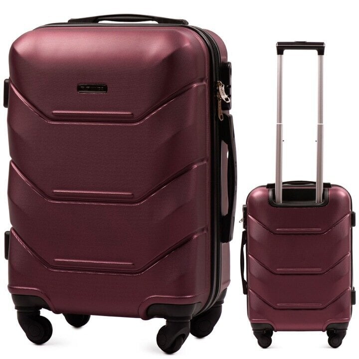 Väike kohver Wings 38l S, Burgundy цена и информация | Kohvrid, reisikotid | kaup24.ee