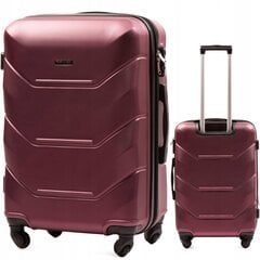 Keskmine kohver Wings 63l suurus M, Burgundy цена и информация | Чемоданы, дорожные сумки | kaup24.ee