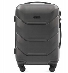 Среднего размера чемодан Wings TD147, размер M, тёмно-серый цена и информация | Чемоданы, дорожные сумки | kaup24.ee