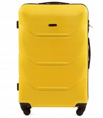 Небольшой чемодан Wings TD147, размер S, для ручной клади, желтый цена и информация | Чемоданы, дорожные сумки | kaup24.ee