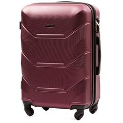 Большой чемодан Wings TD147, размер L, бордовый (burgundy) цена и информация | Чемоданы, дорожные сумки | kaup24.ee