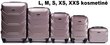 Väike kohver Wings 147 suurus S Burgundia цена и информация | Kohvrid, reisikotid | kaup24.ee