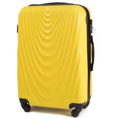 Keskmine kohver Wings 304 suurus M kollane hind ja info | Kohvrid, reisikotid | kaup24.ee