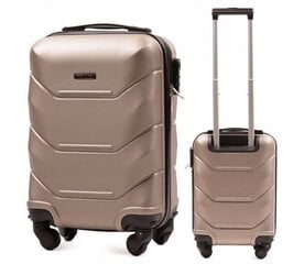 Среднего размера чемодан Wings TD147, размер M, светло-розовый (pink) цена и информация | Чемоданы, дорожные сумки | kaup24.ee